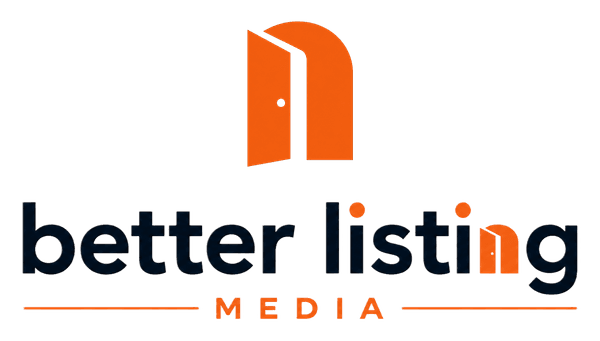 Stacked logo: the Better Listing Media logo, shown on a light background