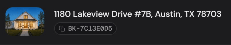 The order card for one listing, as it appears in Orders
